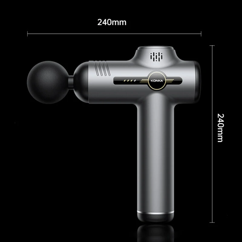 (image for) KONKA A9 Professional Massage Gun Electric Shock Muscle Relaxation Vibration Fitness Massager For Body Neck Ladies Home Travel Fascia Gun